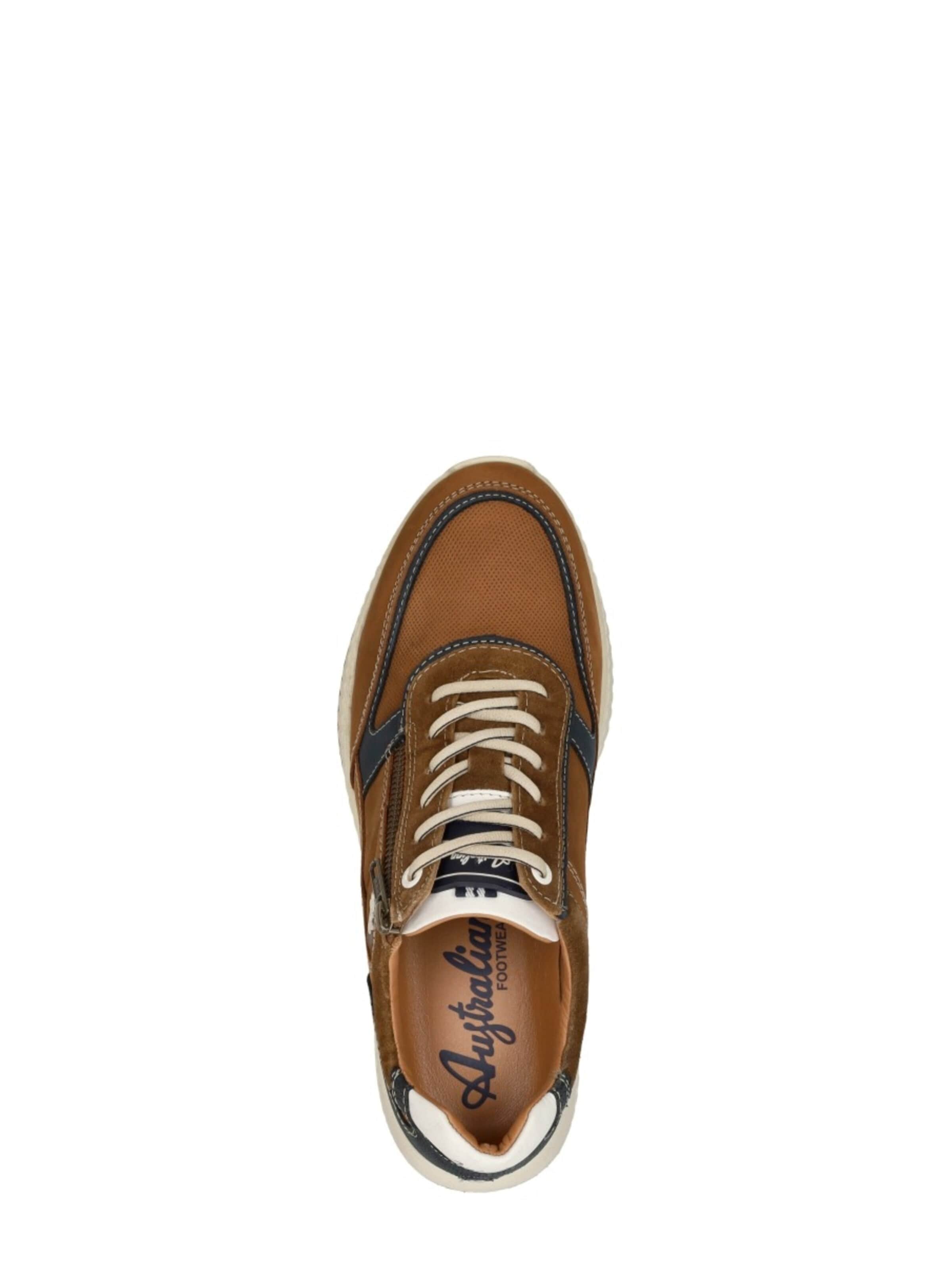 Australian Sneakers laag 'Maurizio' in Bruin