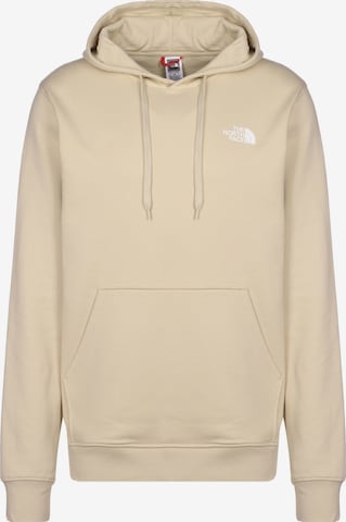 THE NORTH FACE Sweatshirt in Yellow: front