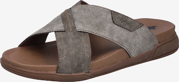 Mule Rieker en marron : devant