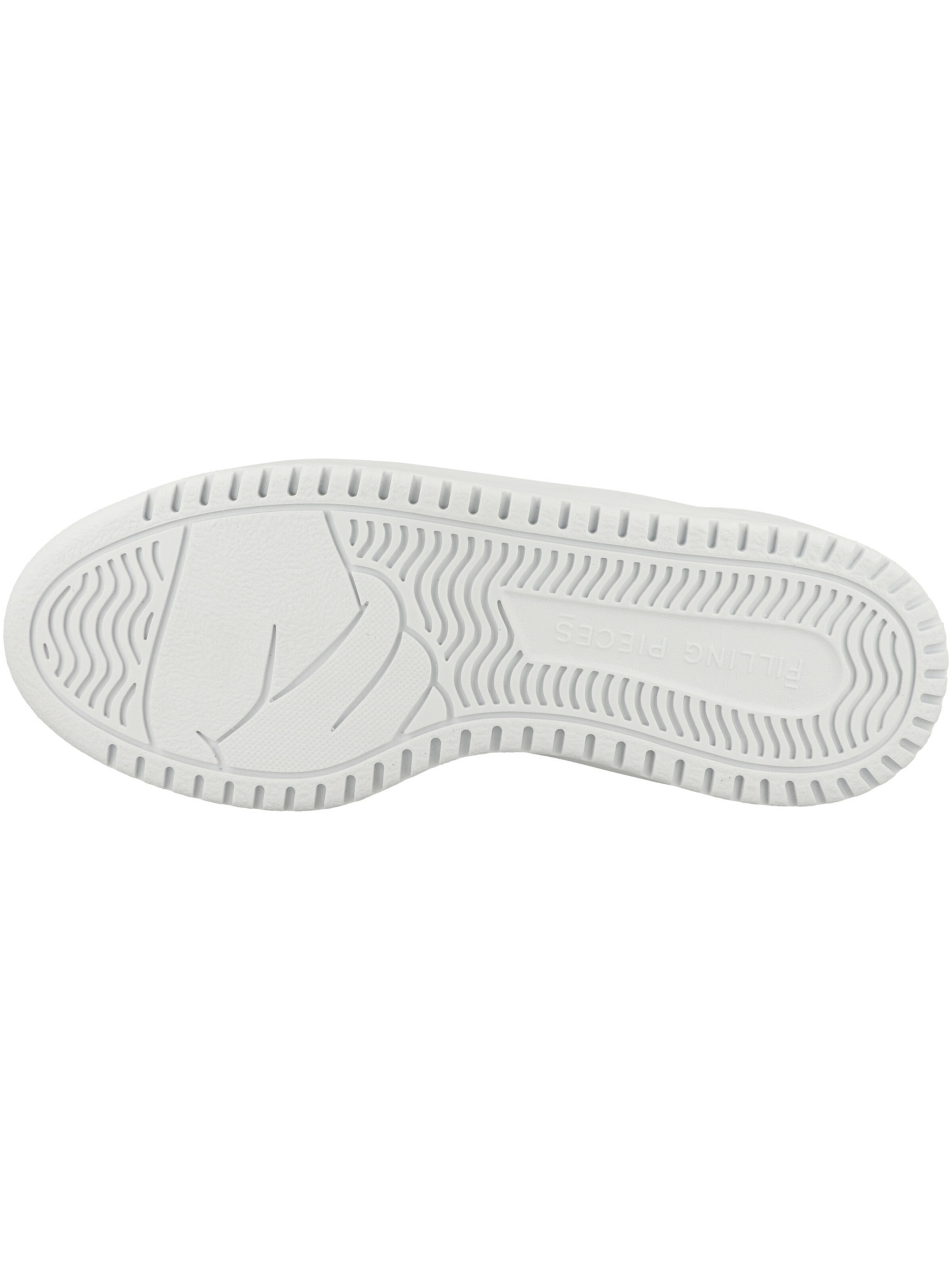 Filling Pieces Platform trainers in White