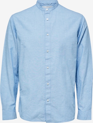 SELECTED HOMME - Camisa em azul: frente