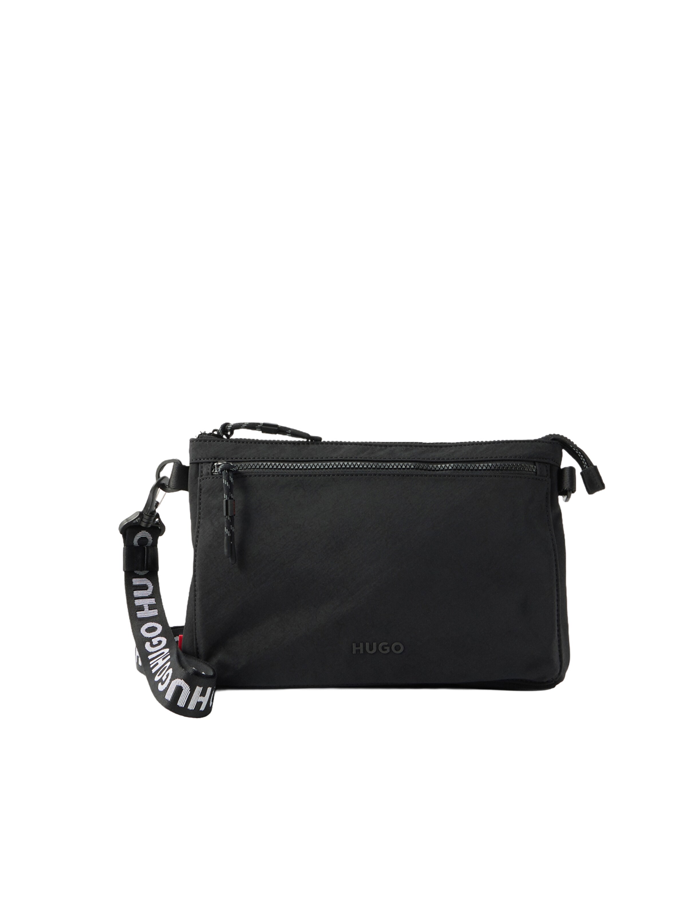 HUGO Skuldertaske 'AYDEN' i sort: forside