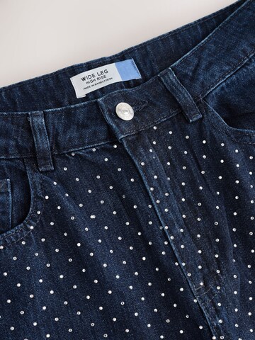 Next Široke hlačnice Kavbojke | modra barva