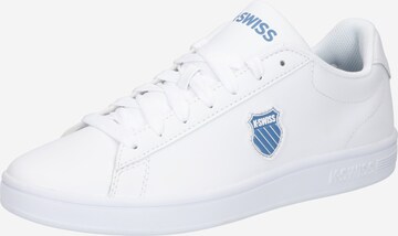 K-SWISS Tenisky 'Court Shield' – bílá: přední strana