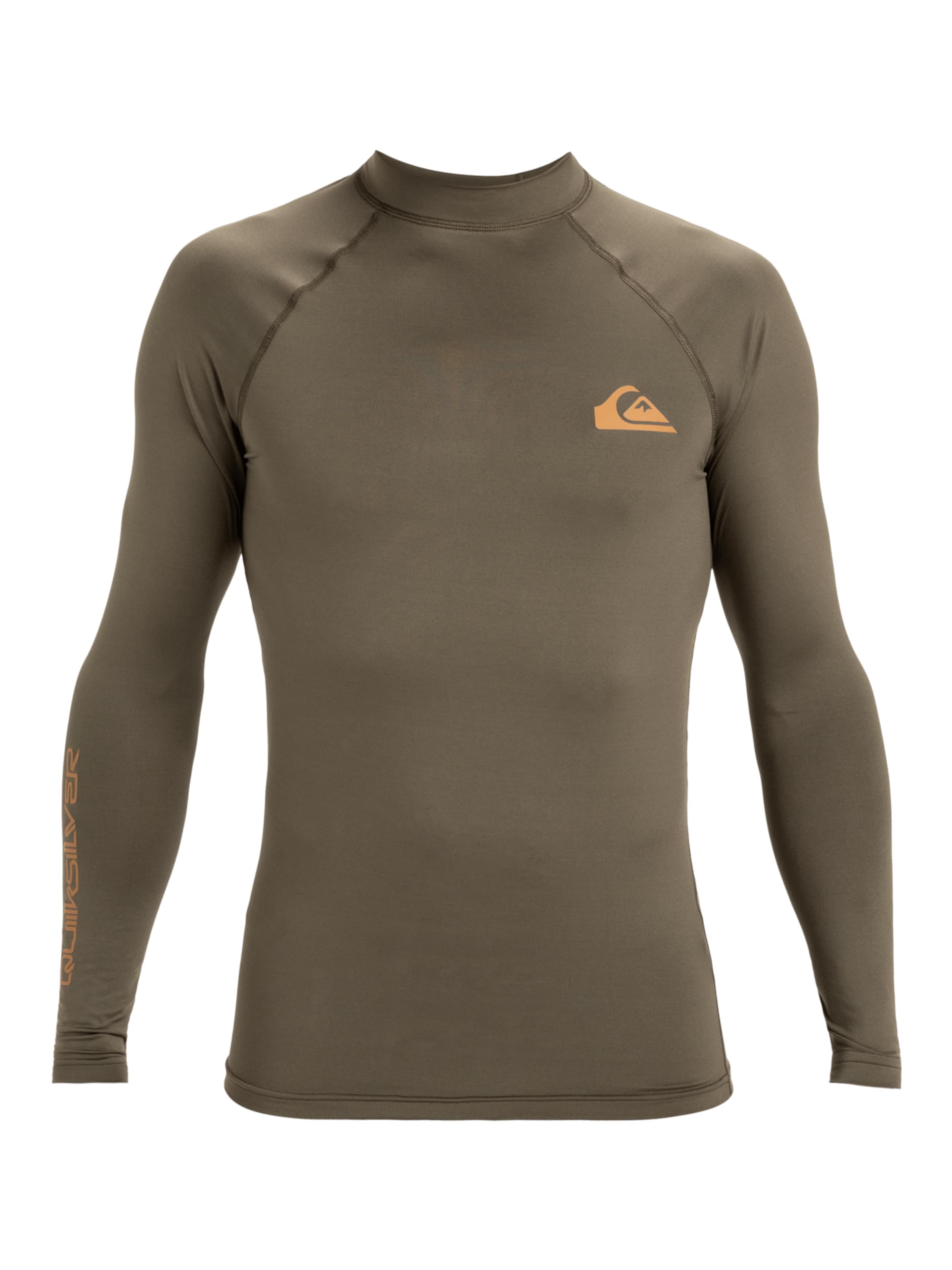 QUIKSILVER Performance Shirt 'Everyday' in Green: front