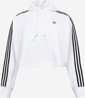 Bluză de molton 'Adicolor Classics ' de la ADIDAS ORIGINALS pe alb: față