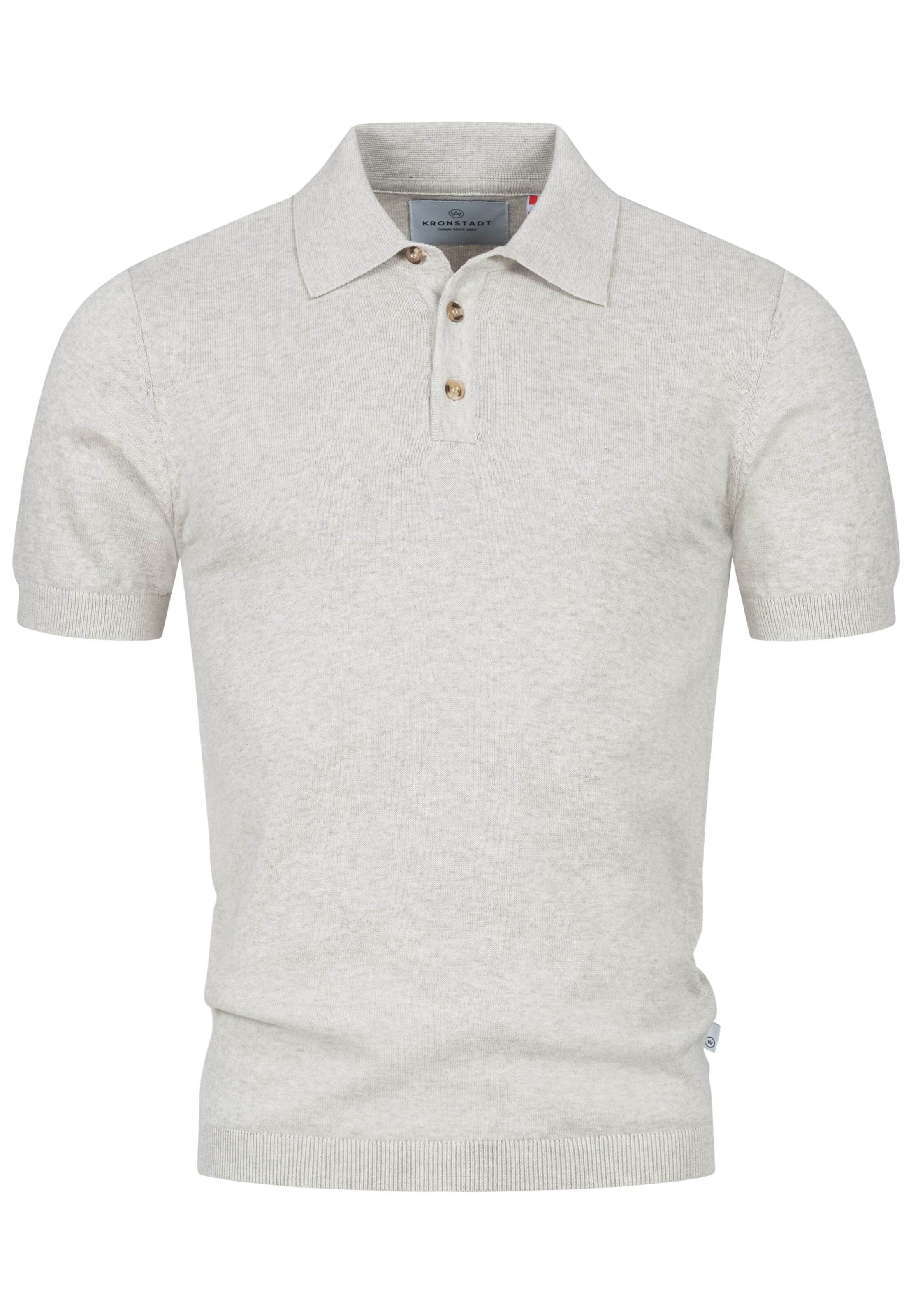 Kronstadt Shirt 'Kingswood' in Beige: voorkant