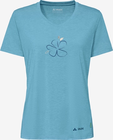 VAUDE Performance shirt 'Skomer III' in Blue: front