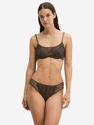 Marc O'Polo T-shirt Bra in Brown: front