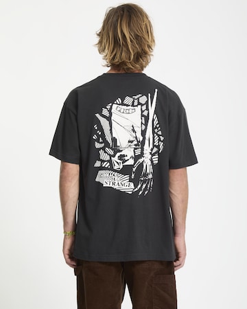 Volcom Tričko 'Kut N Rip' – černá: přední strana