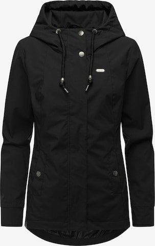 Giacca funzionale 'Alvena' di Ragwear Plus in nero: frontale