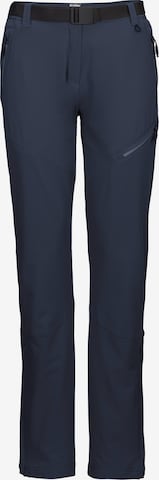 KILLTEC Outdoor Pants in Blue: front