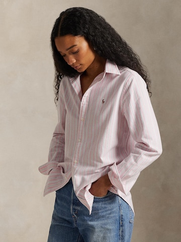 Camicia da donna di Polo Ralph Lauren in rosa: frontale