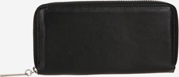 ABOUT YOU Portemonnee 'Elena Wallet' in Zwart: voorkant