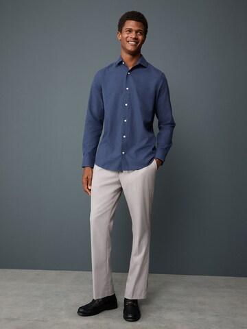 Next Regular fit Πουκάμισο σε μπλε