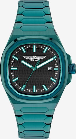 Orologio analogico di Aston Martin in blu: frontale