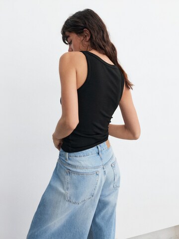 Pull&Bear Top in Schwarz