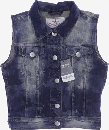 Herrlicher Vest in S in Blue: front