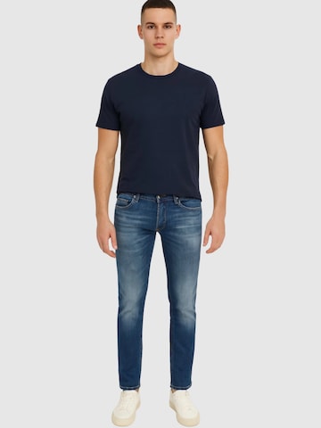 Effilé Jean JACK & JONES en bleu
