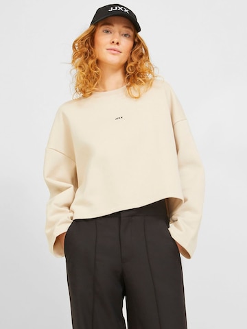 JJXX Sweatshirt 'Abbie' in Beige: front