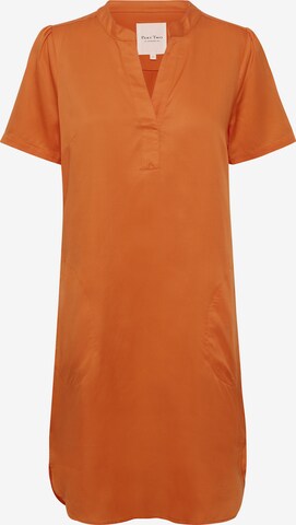 Robe-chemise 'Aminase' Part Two en orange : devant