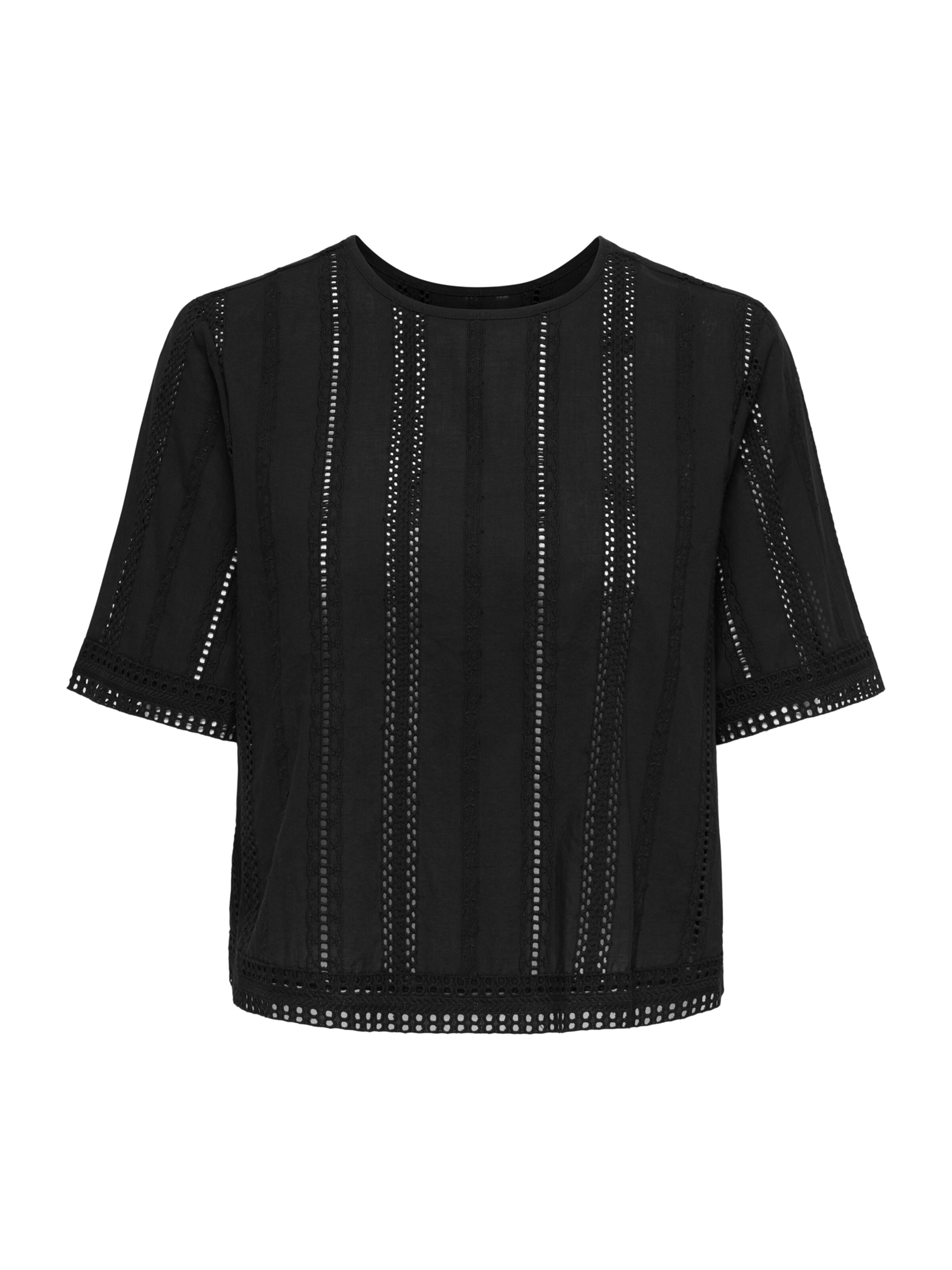 ONLY - Blusa 'ONLLIA' en negro: frente