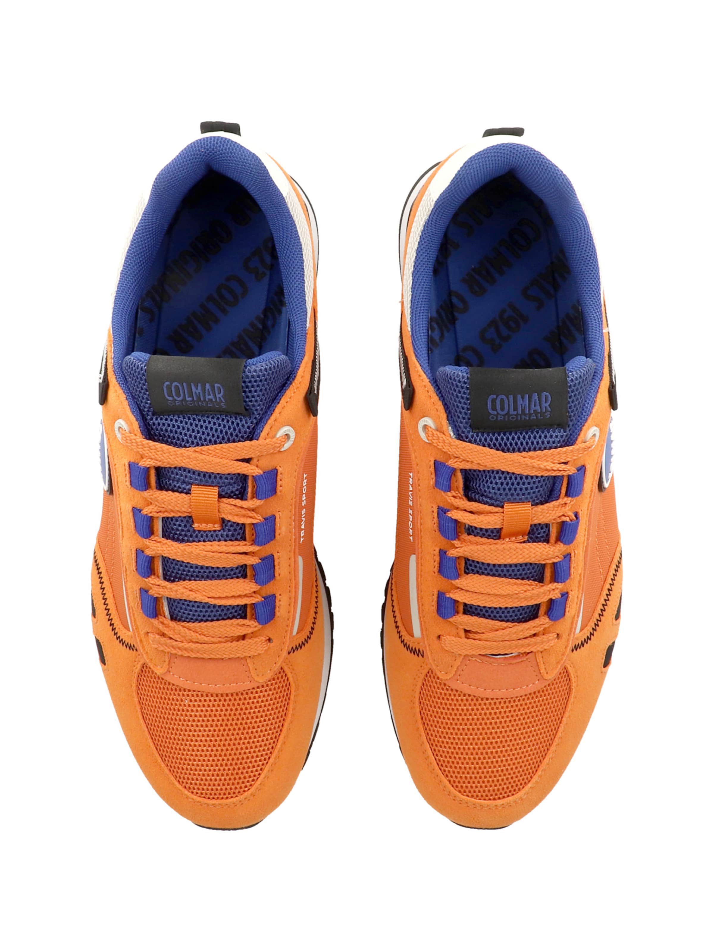 Baskets basses 'Travis Sport Colors' Colmar en orange