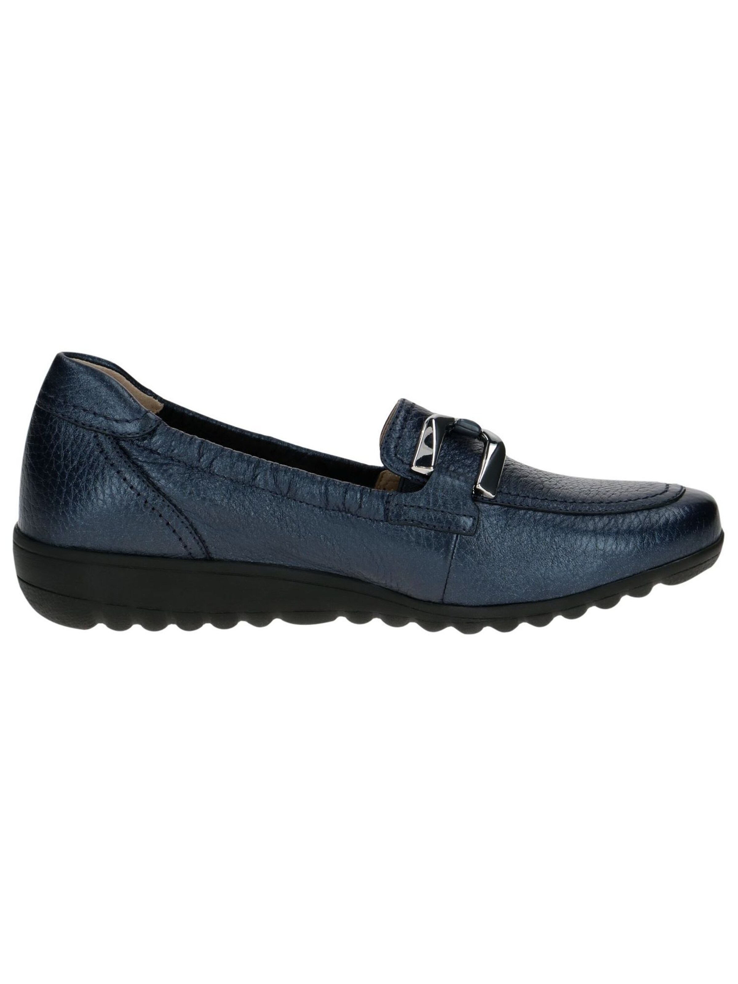 CAPRICE Moccassin in Blau: Vorderseite