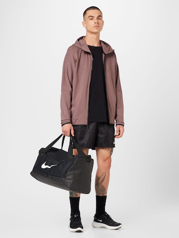 Nike Sportswear Jopa na zadrgo | rjava barva