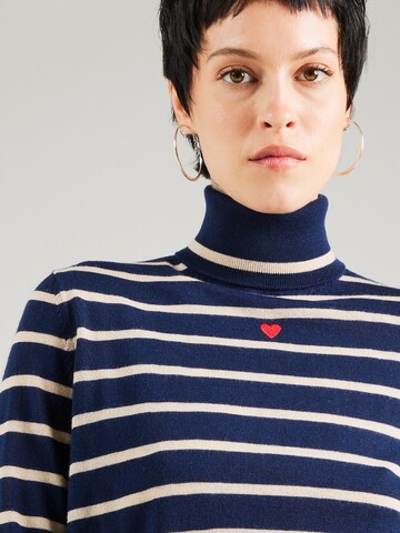 MAX&Co. Sweater 'COLLIE' in Blue