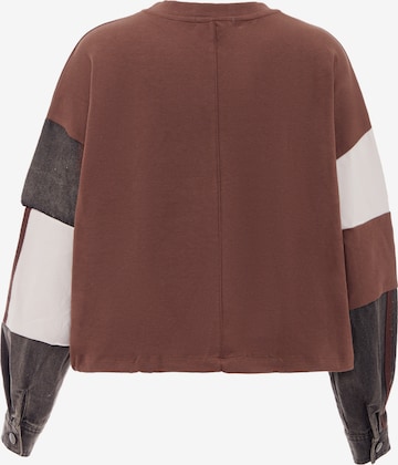 Sweat-shirt HOMEBASE en marron