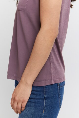 Fransa Blouse 'Zawov' in Purple