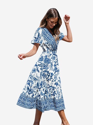 Cupshe Summer Dress in Blue