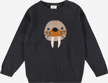 Hust & Claire - Pullover 'Pilou' em azul: frente