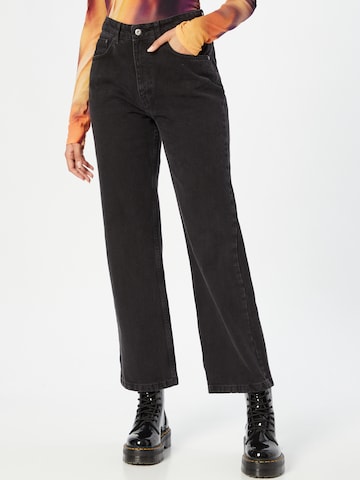 The Ragged Priest Regular Jeans 'DAD' in Black: front