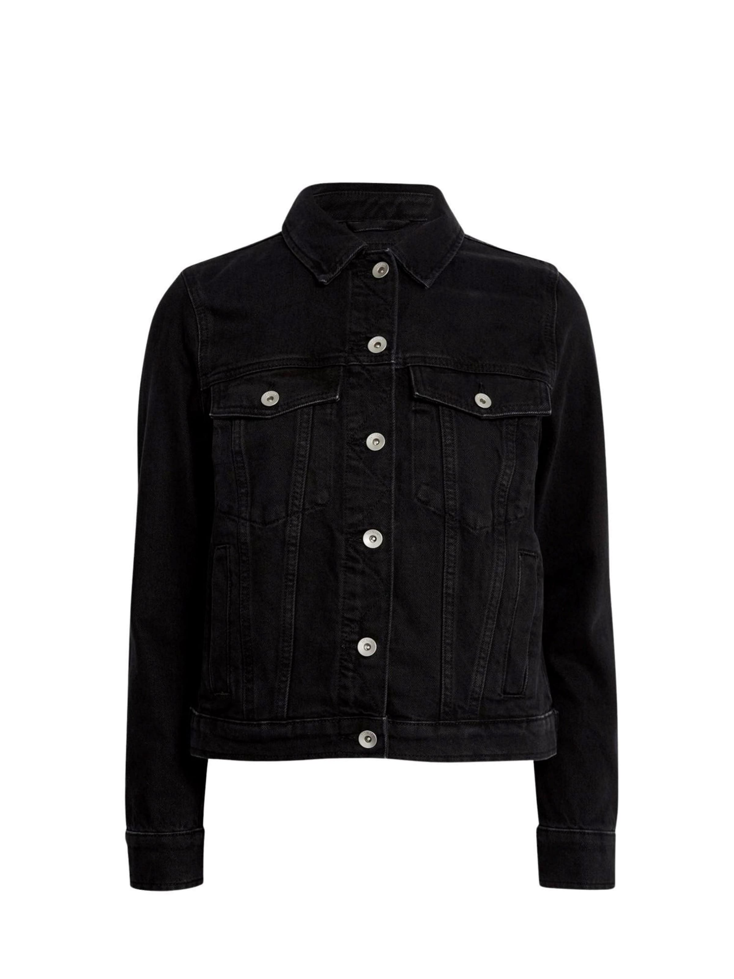 Giacca di mezza stagione di Marks & Spencer in nero: frontale