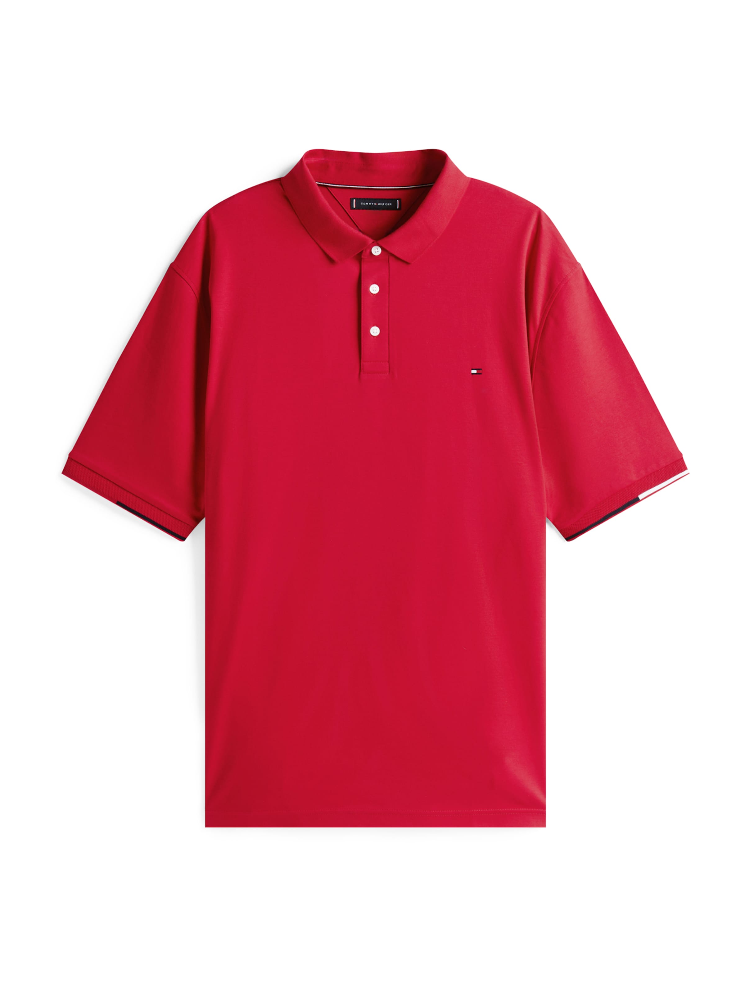 Maglietta di Tommy Hilfiger Big & Tall in rosso: frontale