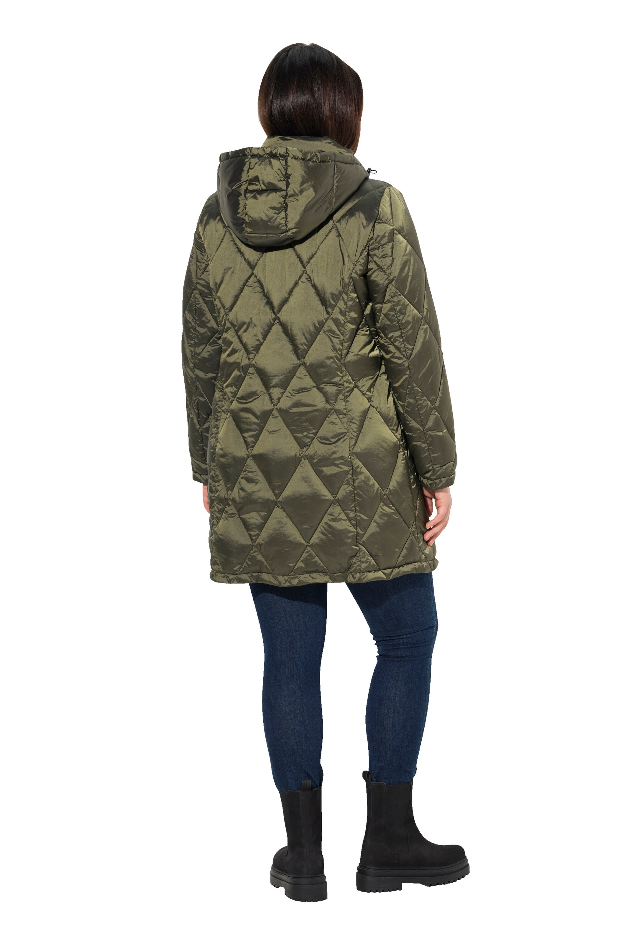 Ulla Popken Between-season jacket in Green