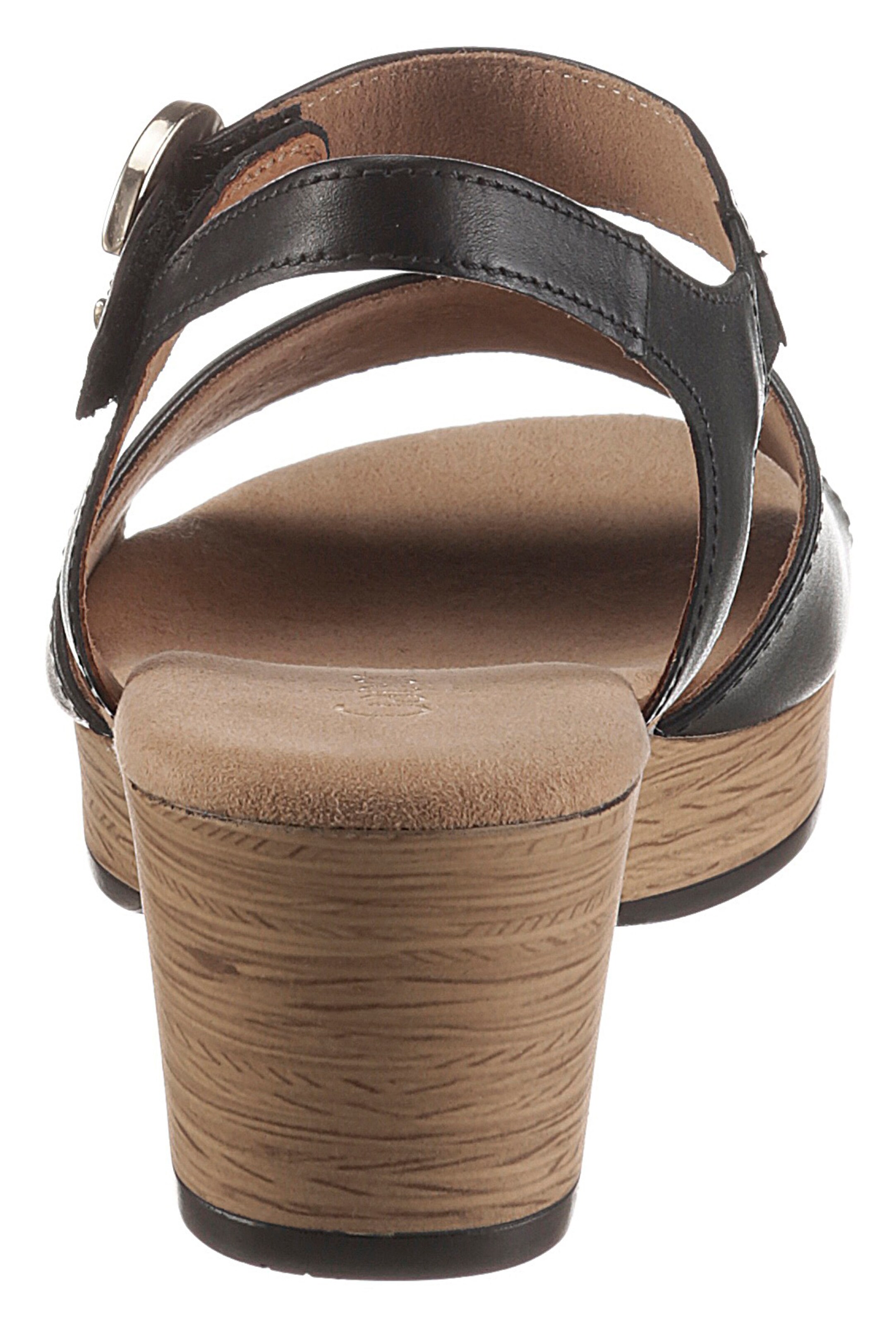 GABOR Sandalette in Schwarz