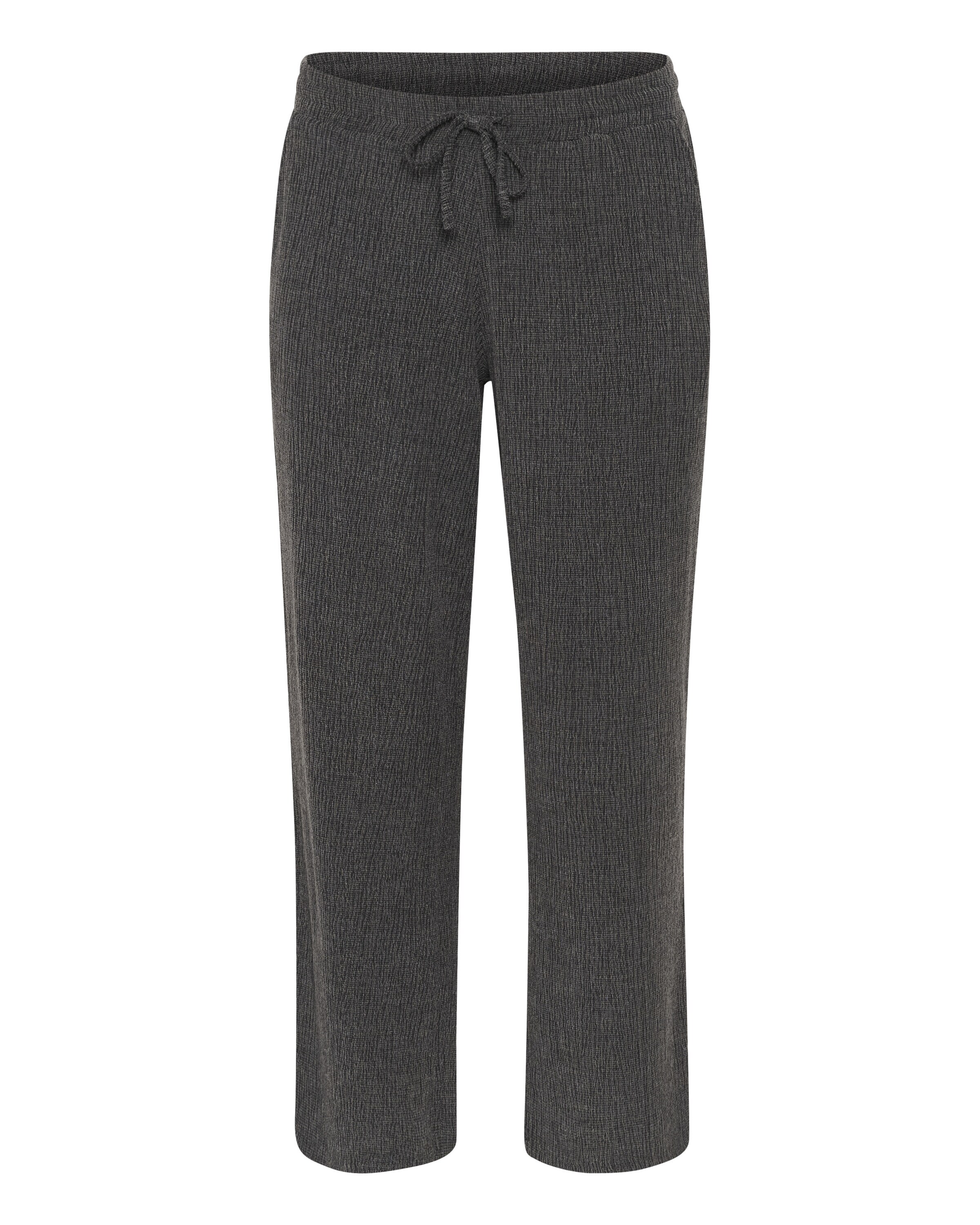 KAFFE CURVE Loosefit Hose 'Olena' in Grau: Vorderseite