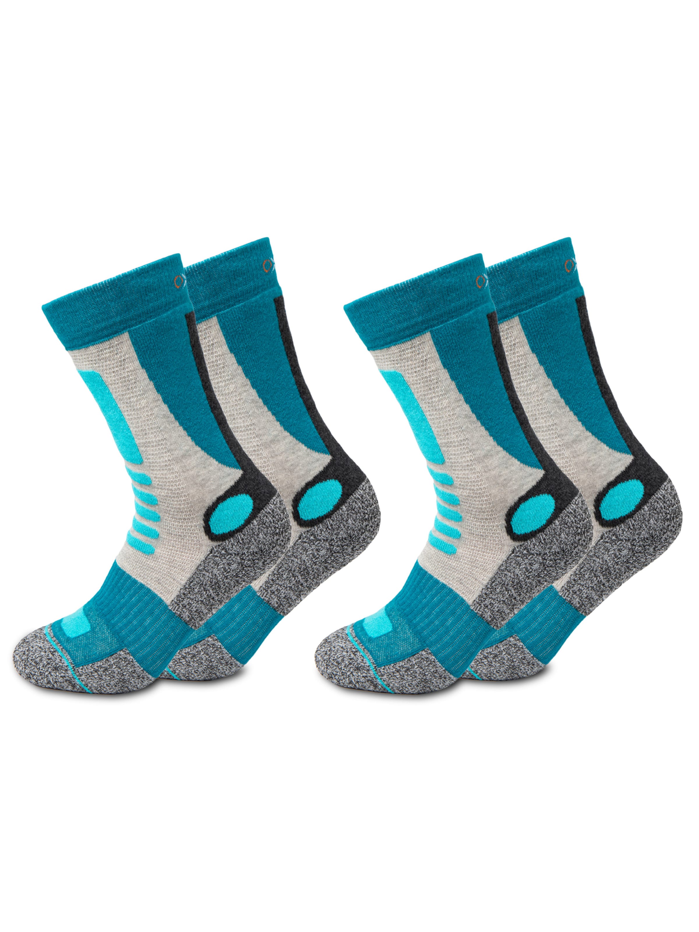 Occulto Athletic Socks 'Gerlinde' in Blue: front