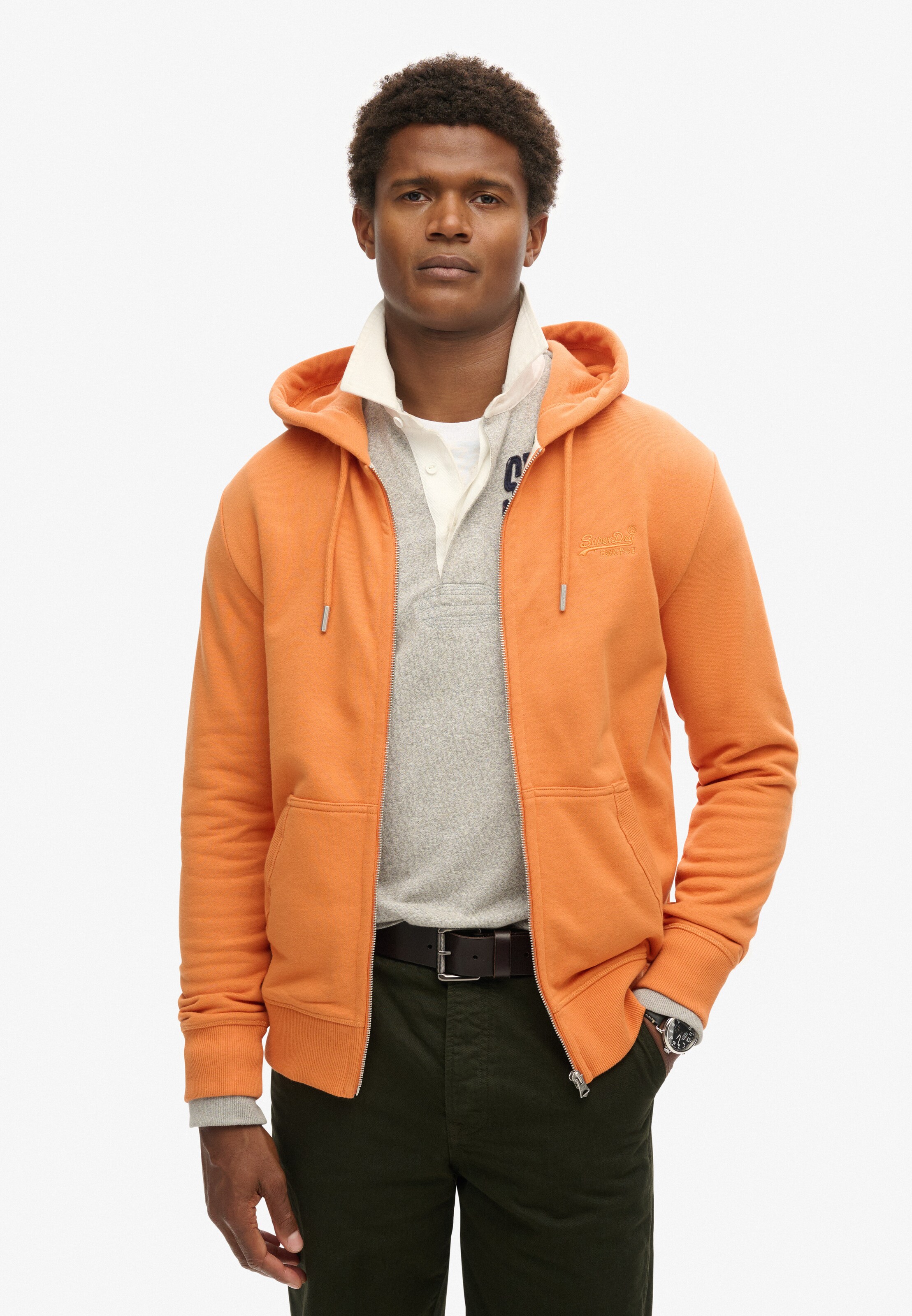 Veste de survetement Superdry en Orange ABOUT YOU
