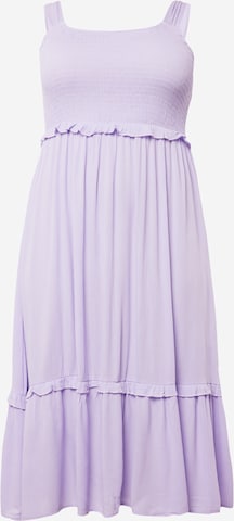 Zizzi Sukienka 'WISMA' w kolorze fioletowy: przód