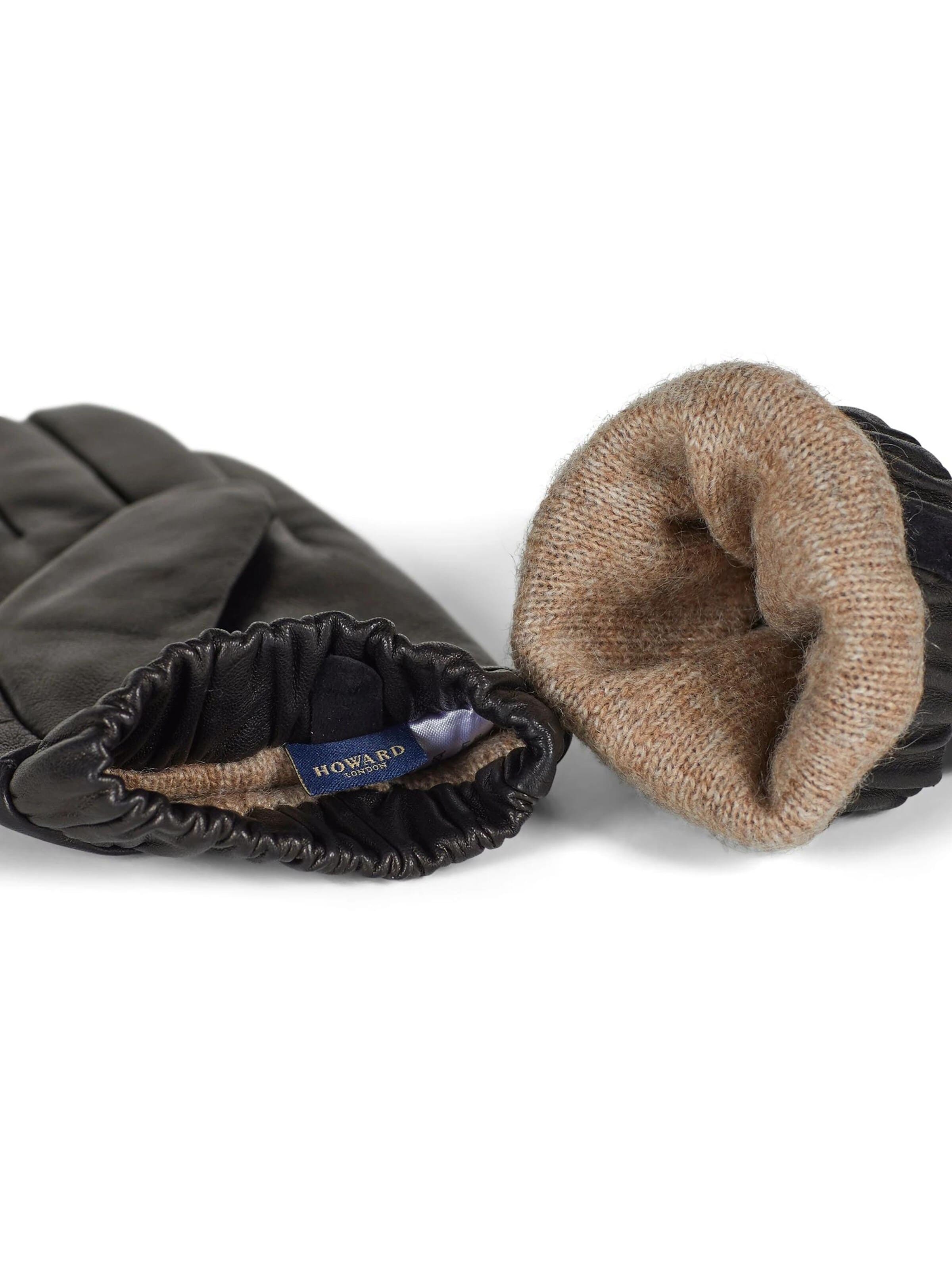 Gants 'Stella' Howard London en noir
