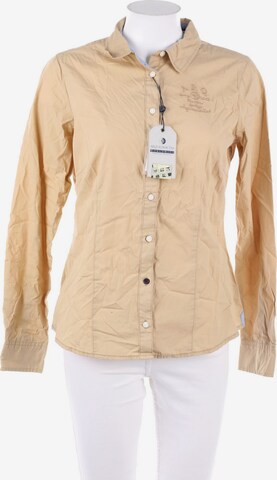 ARQUEONAUTAS Bluse M in Beige: predná strana