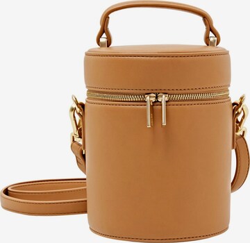 ESPRIT Schultertasche in Beige: predná strana