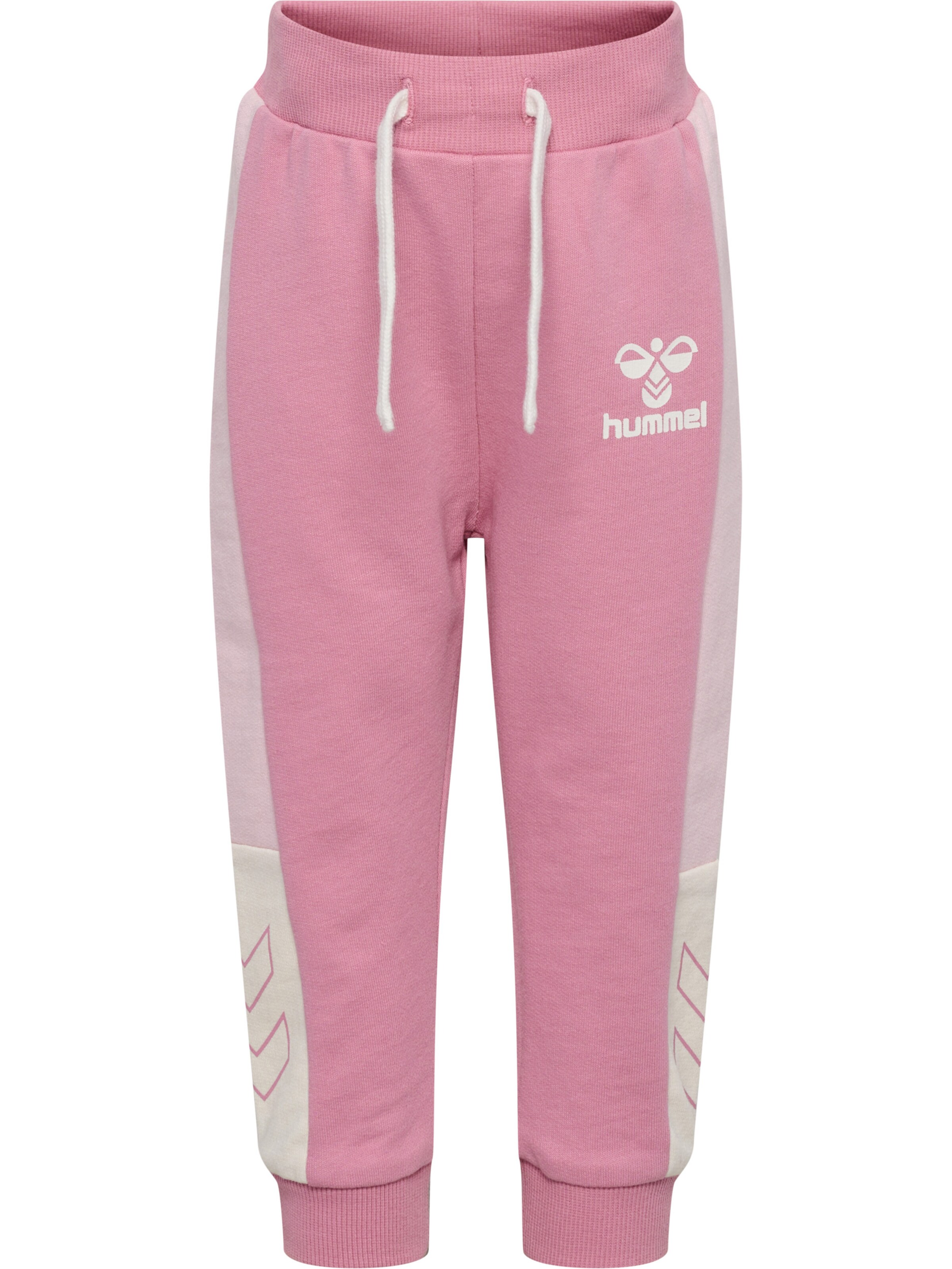 Hummel Tapered Sportsbukser i pink: forside