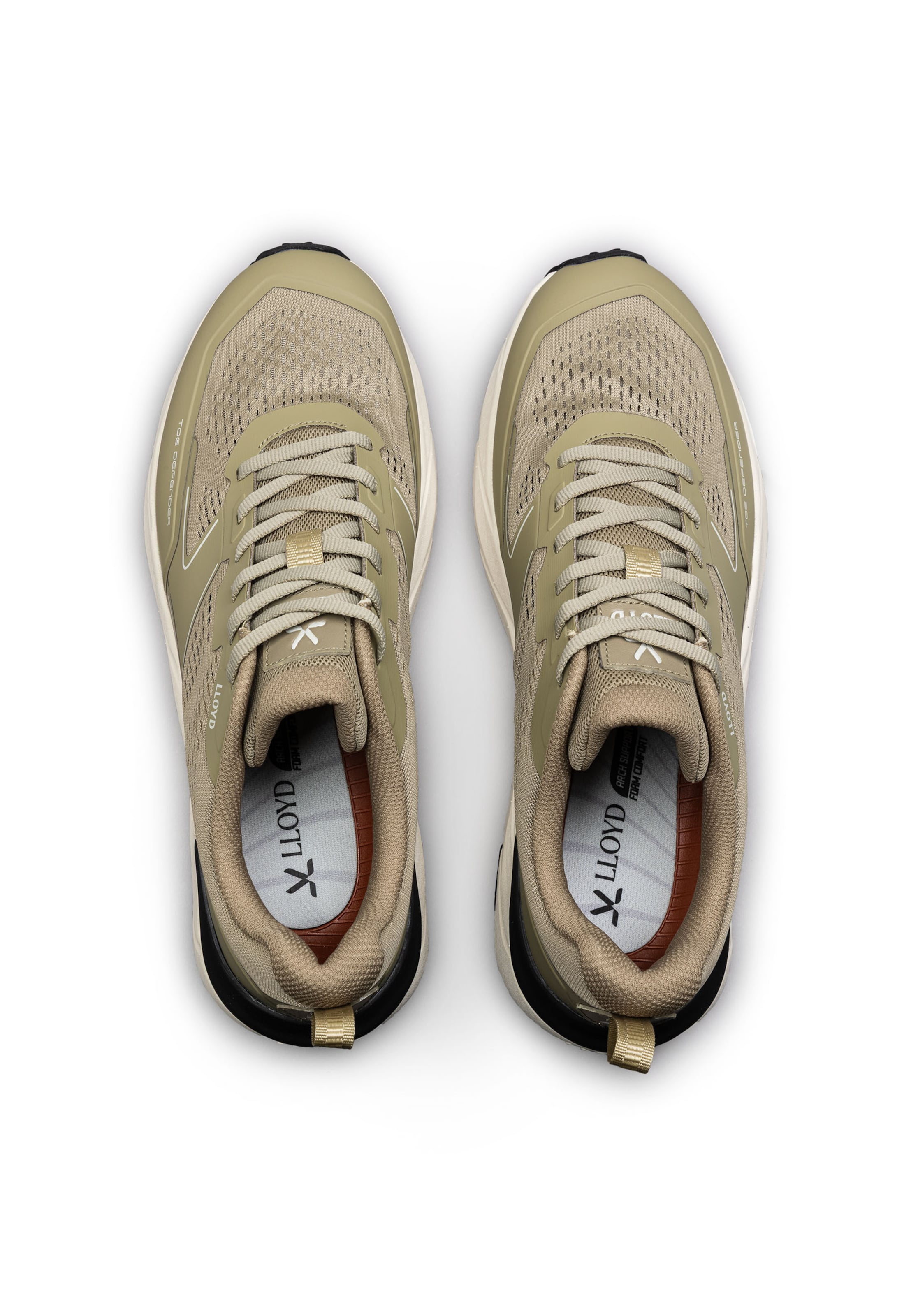 Baskets basses 'LOOM' LLOYD en vert