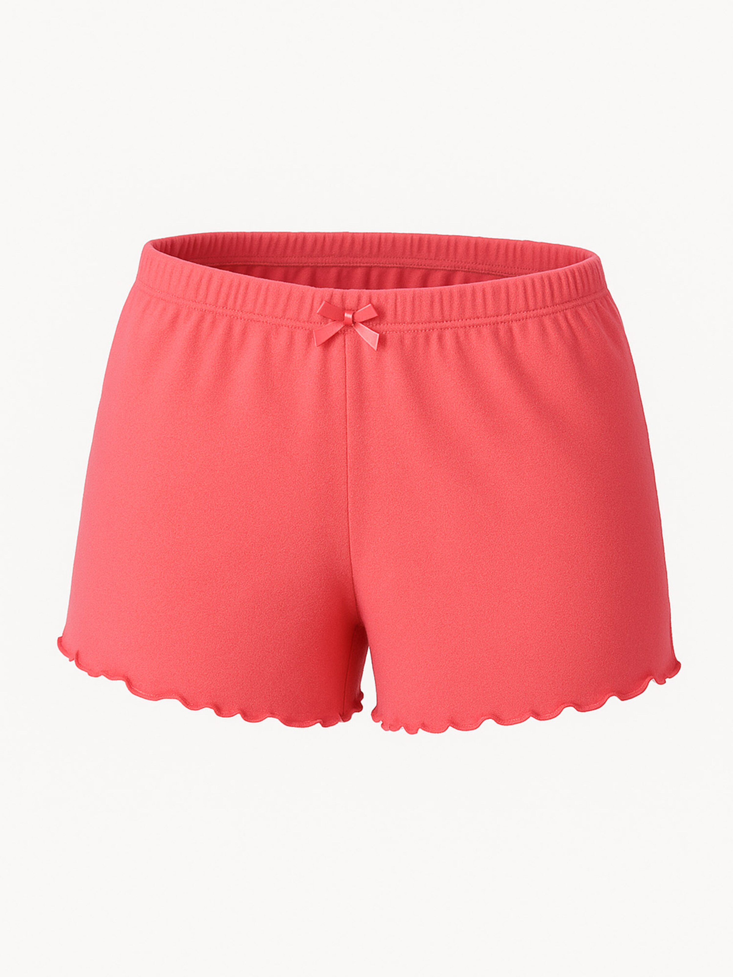 PJ Salvage Pyjamabroek 'Tropical Dreams' in Rood: voorkant