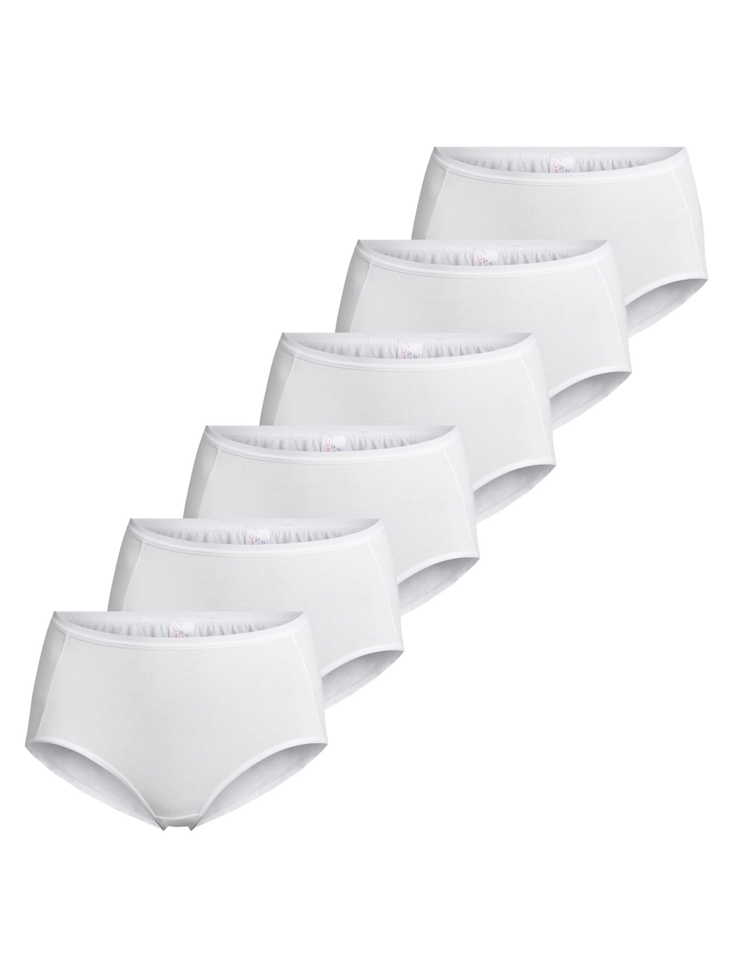 Nina von C. Panty 'Basic' in White: front